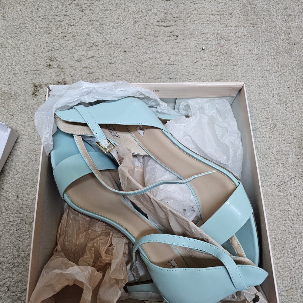 Elegant Blue Women's Sandals